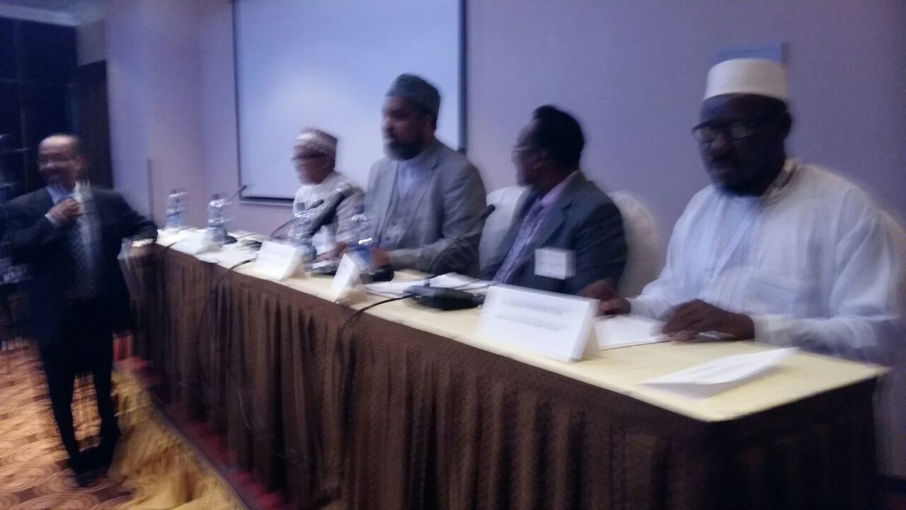 أعضاء اتحاد علماء إفريقيا في مؤتمر التطعيم بأديس أبابا 