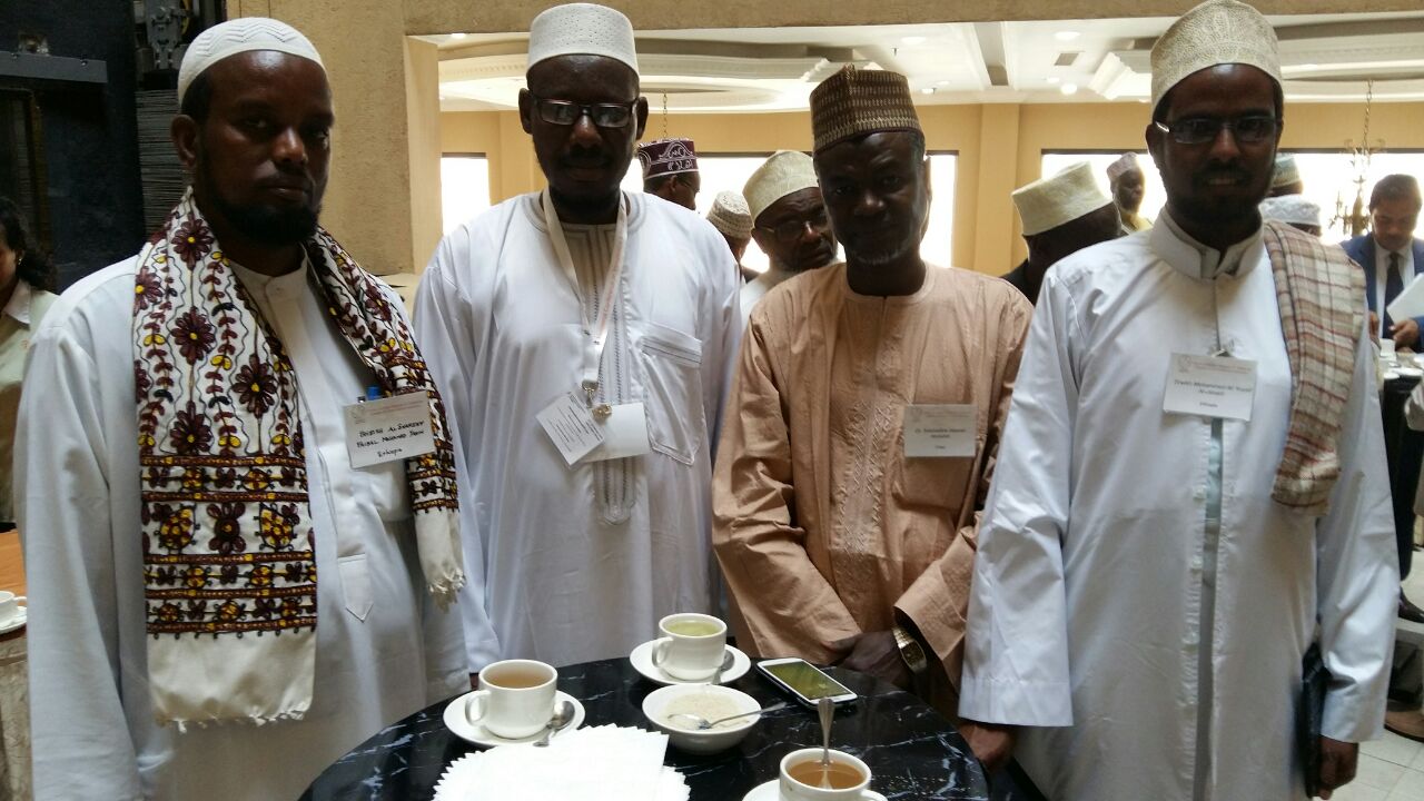 أعضاء اتحاد علماء إفريقيا في مؤتمر التطعيم بأديس أبابا 